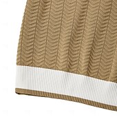 billige Klassisk poloskjorte for menn-Herre Polo Strikk polo Virksomhet Avslappet V-hals Kortermet Formelt Fargeblokk Original Sommer Alle årstider Svart Hvit Kakifarget Militærgrønn Polo