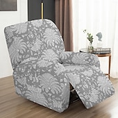 cheap Sofa Cover-Recliner Sofa Chaise Lounge Cover Geometric Printed Reclining Sofa Slipcovers