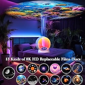 お買い得  スマートライト-ギャラクシープロジェクター 13 in 1 HD プラネタリウム 寝室用スタープロジェクター スタープロジェクター ギャラクシーライト Bluetoothスピーカー付き &amp;ホワイトノイズリモコン/自動オフタイマー付き宇宙銀河ランプ、子供へのプレゼント、室内装飾