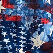 levne Vlajkový vzor-Den nezávislosti Pánské Hvězdy Vlajka USA Vlastenec Košile Letní košile Košile na knoflíky Krátký rukáv Móda pro volný čas Dovolená Léto Jaro Přehnutý 3D tisk košile s límečkem Jedna přední kapsa
