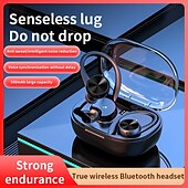 Недорогие Истинные беспроводные наушники (TWS)-q36 tws беспроводные наушники bluetooth 5.3 заушные спортивные игровые наушники с микрофоном и зарядным чехлом