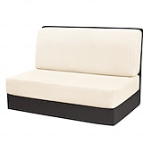 abordables Funda de sofá-Fundas de cojín elásticas para comedor de RV de 2 piezas, fundas de cojín de sofá en forma de T, fundas elásticas para asientos de caravana, protección de muebles de RV duradera y fácil de instalar
