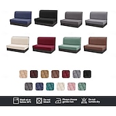 abordables Funda de sofá-Fundas de cojín elásticas para comedor de RV de 2 piezas, fundas de cojín de sofá en forma de T, fundas elásticas para asientos de caravana, protección de muebles de RV duradera y fácil de instalar