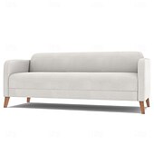 preiswerte Sofabezug-Sofabezug passend für Linanäs-Sofa, einfarbig, gesteppte Polyester-Schonbezüge