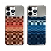 Χαμηλού Κόστους iPhone Θήκες-τηλέφωνο tok Για iPhone 16 15 14 Pro Max 13 Πίσω Κάλυμμα Θήκη μαγνητικής προσρόφησης Λεπτή θήκη Υποστήριξη ασύρματης φόρτισης Ανθεκτική σε πτώσεις Γεωμετρικά σχήματα PC
