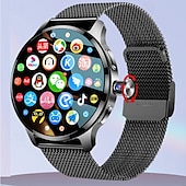 ieftine Ceasuri Smart-Ceas inteligent cu ecran AMOLED de 1,89&quot;, suport pentru cartelă SIM 4G, cameră rotativă, GPS, Wi-Fi, apeluri Bluetooth, descărcare aplicație, compatibil cu Android
