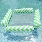 cheap Beach &amp; Outdoor Toys-1 Pack Hammock Pool Floats Adults Multi-Purpose Inflatable Pool Floats PVC Water Hammock Lounge Floaties