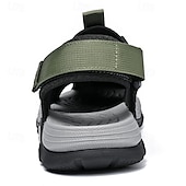 preiswerte Outdoor-Sandalen-Herrensandalen – weiße Outdoor-Wassersport-Sandalen mit verstellbaren Riemen und atmungsaktivem Mesh für Wander-, Strand- und Sommerabenteuer