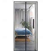 cheap Window Screen &amp; Door Screen-Magnetic Screen Door Portable, Fly Or Bug Screen Magnetic, Doorway Mosquito Net For Sliding Door,Garage,Patio,Kitchen,Living,Window Room,Bedroom,Bar,Pet and Kid Easy Entry