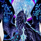tanie 3D zwierzęta dla chłopca-dragonblade nightblade hi rez by ruth thompson boys 3d dragon t shirt krótki rękaw lato wiosna moda podstawowa dzieci 4-12 lat okrągły dekolt outdoor casual codzienne regular fit