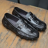 halpa Miesten lenkkarit-Miesten tummanruskeat loaferit solkikoristeilla – muodikkaat slip-on-kengät toimistolle, arkeen ja iltaan
