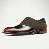 preiswerte Klassische Anzugschuhe-Herren-Schnürschuhe aus hochwertigem braunem Leder mit Brogue-Details – elegante Schuhe für Gala-Dinner, formelle Bälle und Abendveranstaltungen