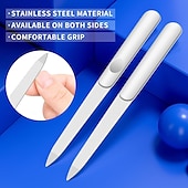 economico Cura Personale &amp; Salute-Set di tagliaunghie con punte oblique e appuntite, tagliaunghie rotante a ganascia larga con design anti-schizzi, lima per unghie a doppia faccia, tagliaunghie per unghie dei piedi resistenti per