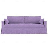 preiswerte Sofabezug-Sofabezug passend für Hyltarp-Sofa, einfarbig, gesteppte Polyester-Schonbezüge