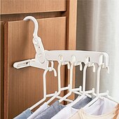 economico Ganci e accessori-gruccia pieghevole, gruccia per uso domestico, contenitore portatile da viaggio, pieghevole a cinque fori