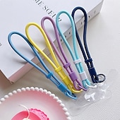 baratos Cordões de telefone e pulseiras-alça de pulso para celular com clipe removível – cordão curto e fofo para capa de celular