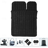 cheap Car Seat Covers-Portable SUV Travel Air Mattress Cushion Inflatable Car Bed Mattress Car Camping Mattress with 2 Pillows Outdoor Camping Cushion