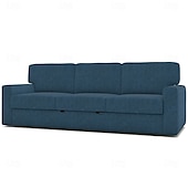 cheap Sofa Cover-Sofa Cover Suitable For BÅRSLÖV Sofa Solid Color Quilted Polyester Slipcovers