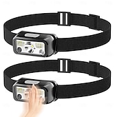 cheap Flashlights &amp; Camping Lights-Motion Sensor Rechargeable LED Headlamp Headlight Torch Flashlight