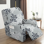 baratos Cobertura de Sofa-capa reclinável floral capa para chaise longue capa com estampa geométrica