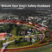 お買い得  犬用トレーニング用品-犬の訓練用ワイヤレスフェンス、ワイヤレス犬用、3つのモード、ビープ音、振動、犬用防水、ポータブル、ワイヤレス、充電式、安全ナイロン、ABS樹脂、電子行動補助、ペットの服従訓練