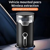cheap Coffee Accessories-Portable Coffee Pot and Car Coffee Maker Portable brewer, travel coffee maker for camping, caravanning, hiking and office use, self-heating function