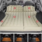 cheap Car Seat Covers-Portable SUV Travel Air Mattress Cushion Inflatable Car Bed Mattress Car Camping Mattress with 2 Pillows Outdoor Camping Cushion