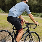 abordables Pantalones cortos, mallas y pantalones para hombre-Arsuxeo Hombre Rayas Pantalones cortos de ciclismo de carretera Short interior ciclismo bicicleta Pantalones de Ciclismo Bicicleta Bermudas Mallas Leggings Moldeado al Cuerpo MTB Bicicleta Montaña