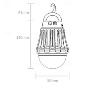 cheap Bug Zapper-Bug Zapper Mosquito Lamp with USB Charging and Built-in 3.7V Battery  Waterproof Design, Adjustable Lighting Modes (20%, 50%, 100%)  Portable and Effective Mosquito Repellent