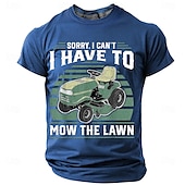 ieftine Tricouri amuzante pentru bărbați-Bărbați Argou amuzant Tricou Manșon scurt Tricou Tipărire 3D Stil Nautic Cămașă Modă Zilnic De Bază Stradă Casual Zilnic Negru Albastru piscină Trifoi Vară Primăvară Îmbrăcăminte S M L XL XXL XXXL