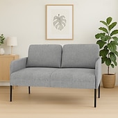 baratos Cobertura de Sofa-capa de sofá adequada para capas acolchoadas de cor sólida do sofá glostad