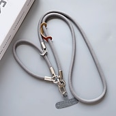 お買い得  携帯電話用ストラップとリストストラップ-手首と首に巻けるロープが付いた2イン1の携帯ストラップ - 取り外し可能なパッチと携帯ケース用の金属クリップ付き