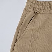 baratos Calções Estilo Casual-Homens Calção Shorts de praia Shorts de Corrida Shorts casuais Shorts de Academia Com Cordão Cintura elástica Perna reta Tecido Conforto Respirável Comprimento do joelho Esportes Diário Ginásio