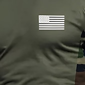 ieftine Patriotice 250 Polo-4 iulie 2026, a 250-a aniversare Ziua Independenței Bărbați Barbat Drapelul SUA american Polo cu fermoar Manșon scurt Răsfrânt Casul Zilnic În aer liber Îmbrăcăminte Atletică Casul / Zilnic Fermoar