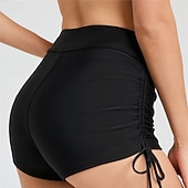 رخيصةأون ملابس ركوب الأمواج للرجال-نسائي شورتات التزلج شورتات السباحة لون سادة سريع جاف متنفس ملابس السباحة قيعان تزلج على الماء شاطئ الرياضات المائية الصيف