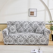 baratos Cobertura de Sofa-Capa de sofá em tecido jacquard elástico, capa de sofá secional em formato de L, capa de canto para sala de estar, 1/2/3/4 lugares