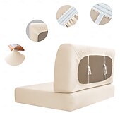economico Copridivano-Copricuscini per dinette per camper in seta di latte elasticizzata e impermeabile, dal design spesso, resistente e antiscivolo, facili da pulire, adatti a tutte le stagioni, per sedili di camper.