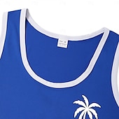 cheap Tank Tops-Men&#039;s Tank Top Vest Undershirt Sleeveless Shirt Sleeveless U Neck Scoop Neck Summer Solid Color Plain Fashion Classic Comfortable Color Block Street Casual Sports Black White Red Top Tee for Men