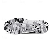 cheap Men&#039;s Golf Shoes-Men&#039;s Black and Gray Golf Shoes with Non-Slip Sole - Comfortable and Durable Footwear for Professional Golfers