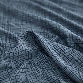 economico Copridivano-Copridivano 1 pz con dettagli a balze, alla moda, elastico, aderente, in poliestere e spandex, stile copridivano, elasticizzato, lavabile in lavatrice, stampa reattiva - adatto per poltrone