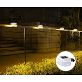 economico Illuminazione vialetto-Luci solari per recinzione, luci da parete per esterni, 9 LED super luminose, impermeabili, wireless, di sicurezza per giardino, muro, cortile, terrazza