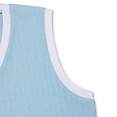 cheap Tank Tops-Men&#039;s Tank Top Vest Sleeveless Shirt Sleeveless V Neck Summer Plain Fashion Classic Comfortable Street Casual Holiday White Blue Top Tee for Men