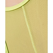 economico Camicia Donna-Per donna Reggiseno da tennis Senza Maniche Rete Traspirante Resistente agli urti Tennis Golf Corsa Il giro Tinta unita Nero Bianco Rosa Abbigliamento da tennis