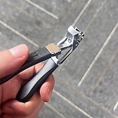 tanie Pielęgnacja osobista i zdrowie-obcinacze do paznokci u stóp, szerokie szczęki, długie uchwyty do grubych paznokci u stóp, ergonomiczny, zakrzywiony obcinacz do paznokci ze stali nierdzewnej dla seniorów, mężczyzn i kobiet