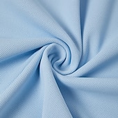 economico Polo Classico da Uomo-Per uomo Maglia da golf Polo Piqué Casuale Lavoro Bavero Colletto Polo a Coste Manica Corta Essenziale Moderno Blocco di colori Patchwork Tasca Estate Primavera &amp; Estate Vestibilità regolare Blu