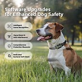 お買い得  犬用トレーニング用品-犬の訓練用ワイヤレスフェンス、ワイヤレス犬用、3つのモード、ビープ音、振動、犬用防水、ポータブル、ワイヤレス、充電式、安全ナイロン、ABS樹脂、電子行動補助、ペットの服従訓練