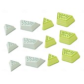 cheap Outdoor Activity-Kids Tactile Reef Stepping Stones - Sensory Integration Training River Crossing Stones for Ages 3-4