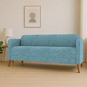 preiswerte Sofabezug-Sofabezug passend für Linanäs-Sofa, einfarbig, gesteppte Polyester-Schonbezüge