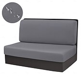 economico Copridivano-Copricuscini per dinette per camper in seta di latte elasticizzata e impermeabile, dal design spesso, resistente e antiscivolo, facili da pulire, adatti a tutte le stagioni, per sedili di camper.