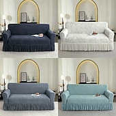economico Copridivano-Copridivano Floreale Jacquard Jacquard Copriletto
